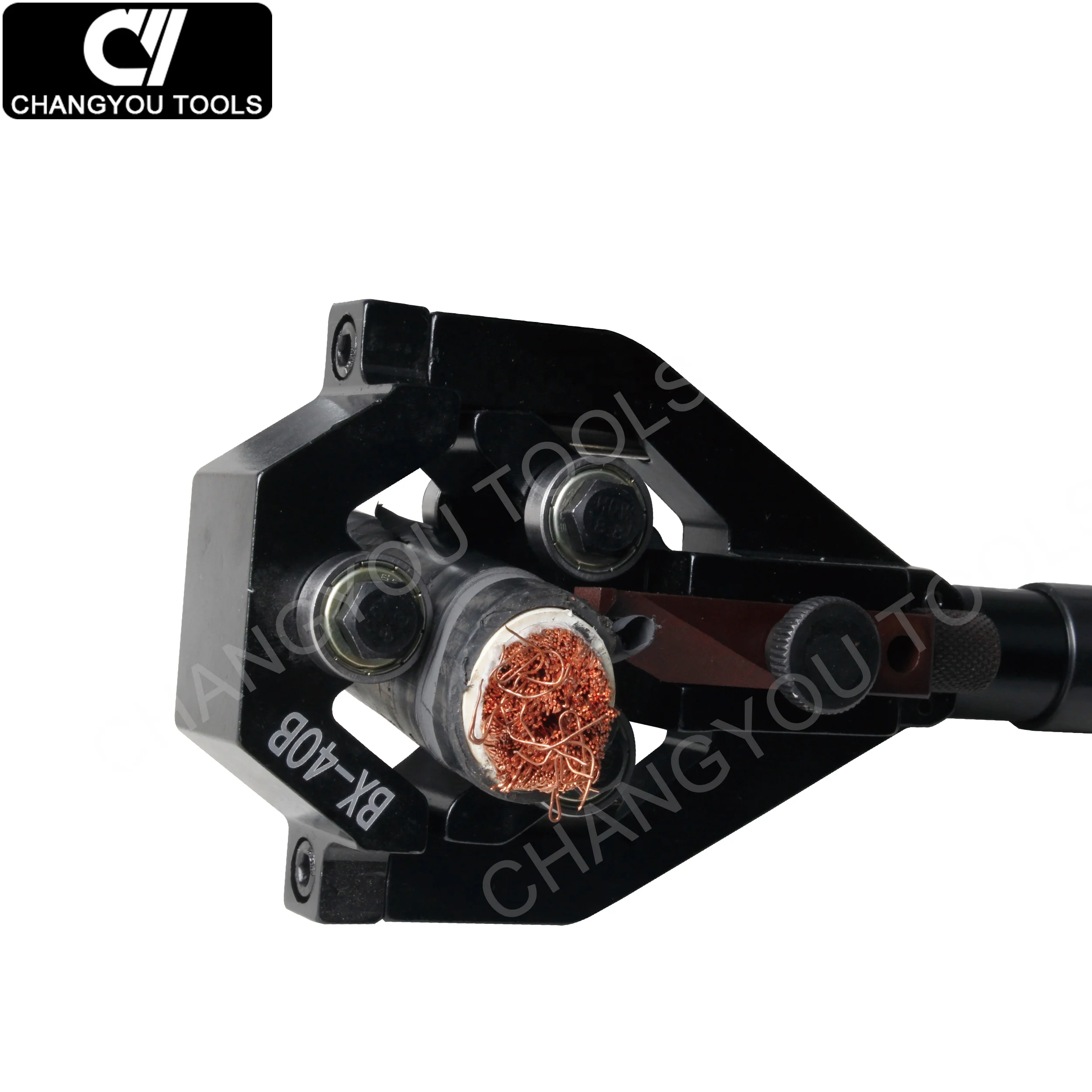BX-40B Stainless Steel Manual Wire Stripper Tool Hydraulic Tools for Efficient Wire Stripping
