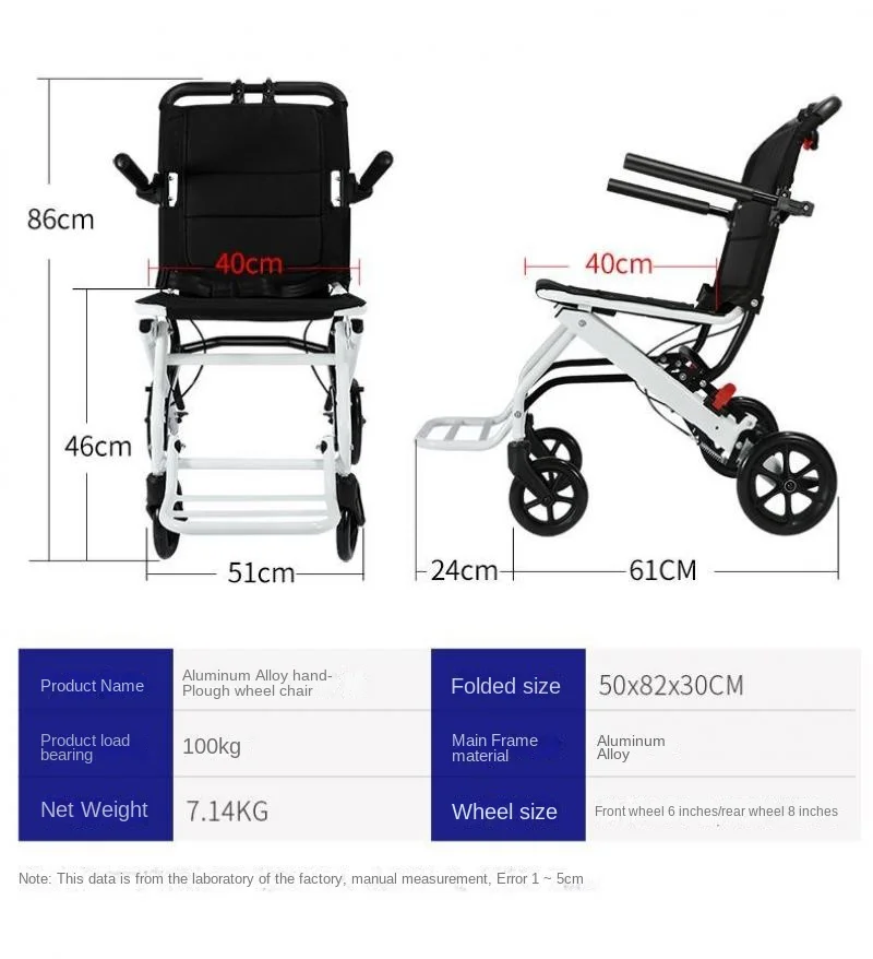 Elderly Walker With Four Wheels Aluminum Alloy Folding Disabled Walking Assist Trolley Rehabilitation Walking Mobility Aids