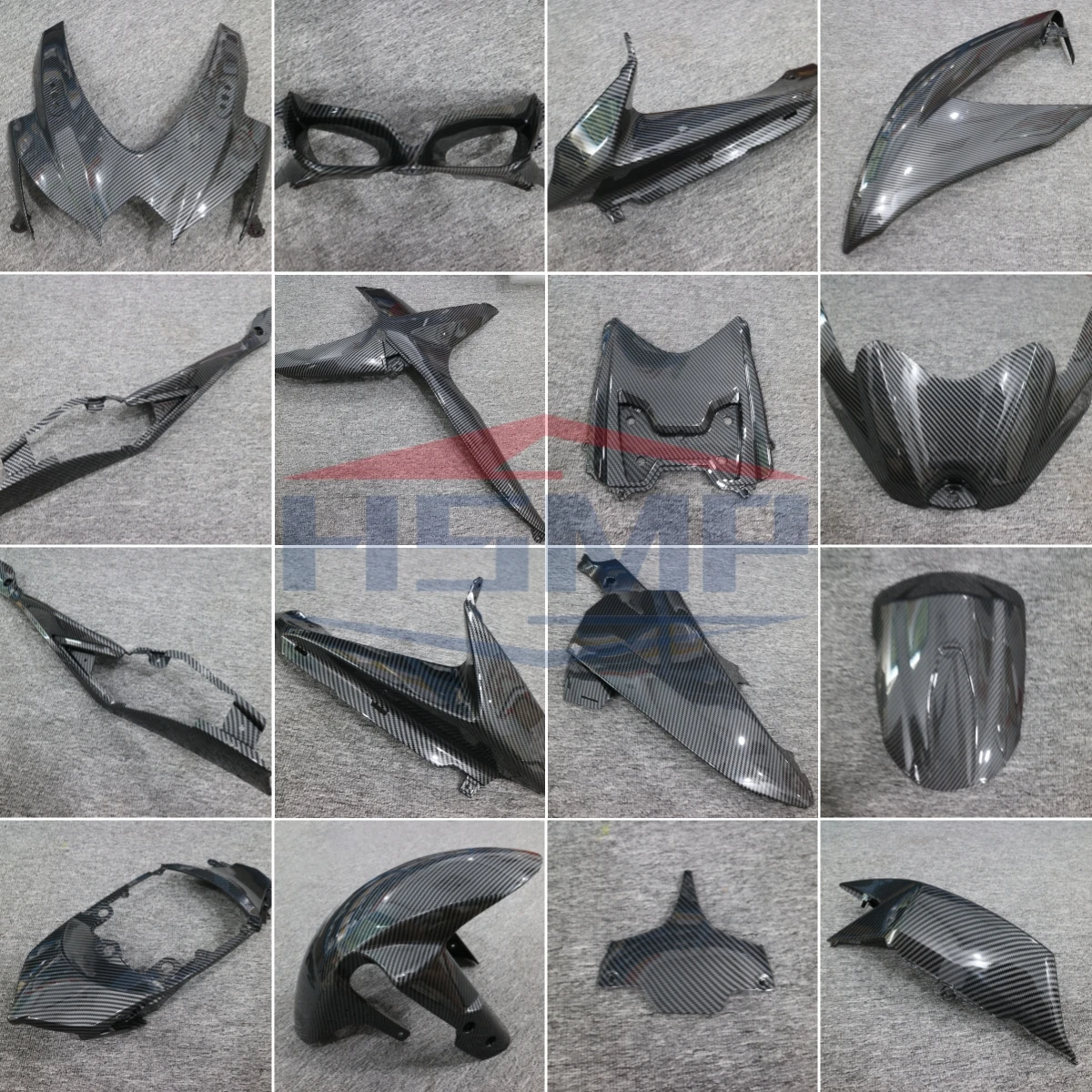 for Suzuki GSXR600-750 GSXR750 K8 2008 2009 2010 motorcycle fairing body kit ABS plastic carbon fiber car cover accessories