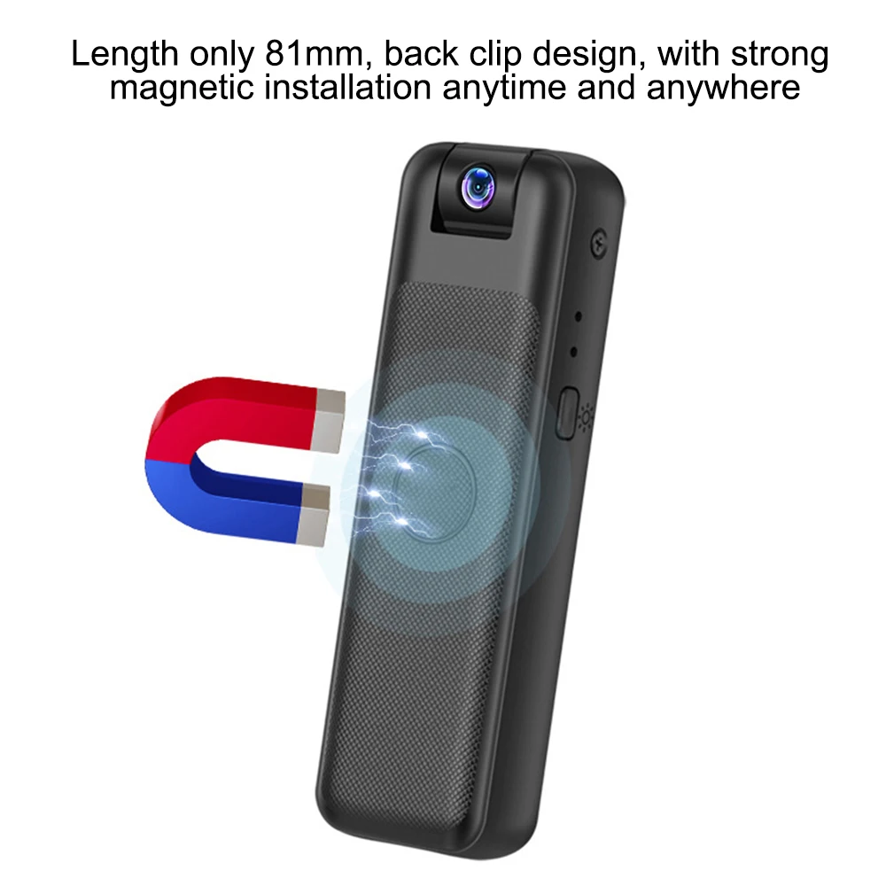 1080P HD Mini Camera Portable Small Digital Video Recorder Sports DV DVR Police BodyCam Infrared Night Vision Small Camcorder
