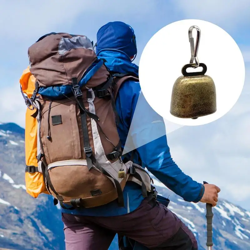 Loud Bear Bells Loud Warning Bear Repelling Bell Portable Hiking Gear Fishing Bell Pets Hiking Bells For Fishing Travel Outdoor