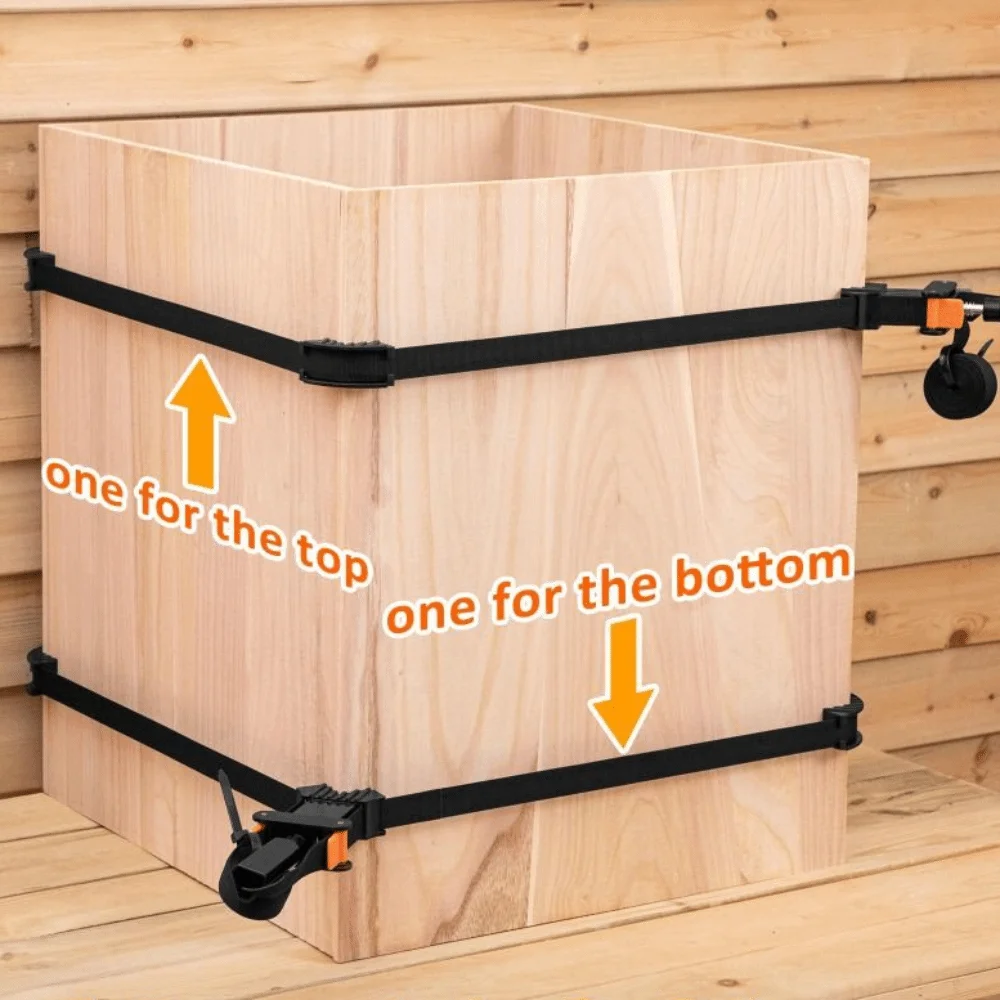 

Быстрорегулируемый многофункциональный зажим для ремней с быстрым отсоединением, угловой зажим из чистого нейлона, 4-захватный зажим для ремней, круглая рама