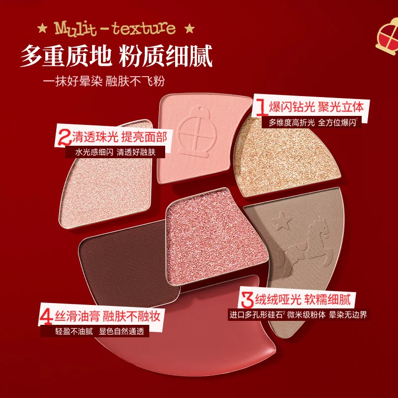 Colorkey Matte Makeup Lidschatten Highlighter Contour Powder Gesichtspalette für Frauen Bronzer Illuminator Original High-End-Make-up