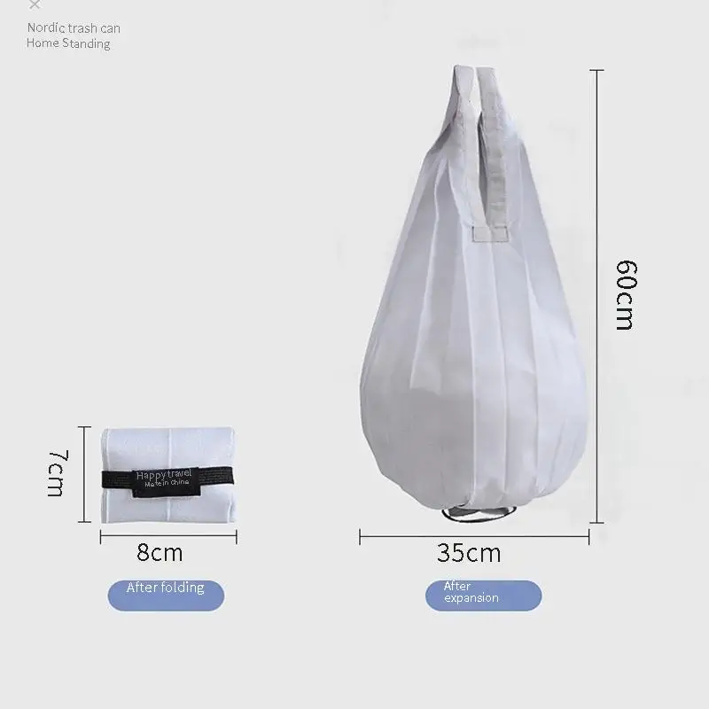 1pc Folding Eco-friendly Shopping Bag, Travel One Shoulder Portable Large Grocery Bag, Supermarket Eco-friendly Bag