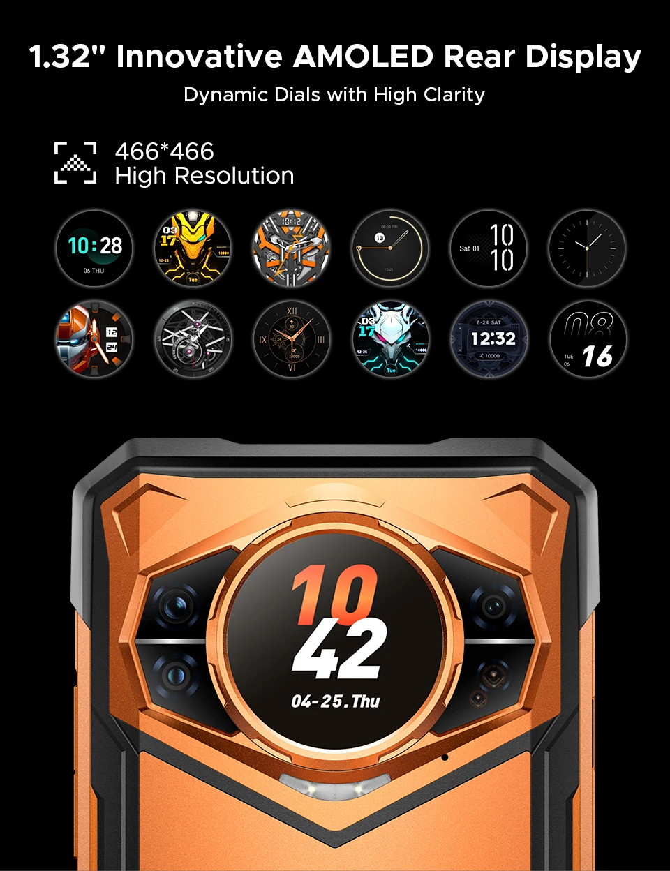 World Premiere DOOGEE S200 5G Rugged Phone 6.72" 120Hz Display 48GB RAM 256GB ROM 100MP AI Main Camera 10100mAh Android 16 NFC
