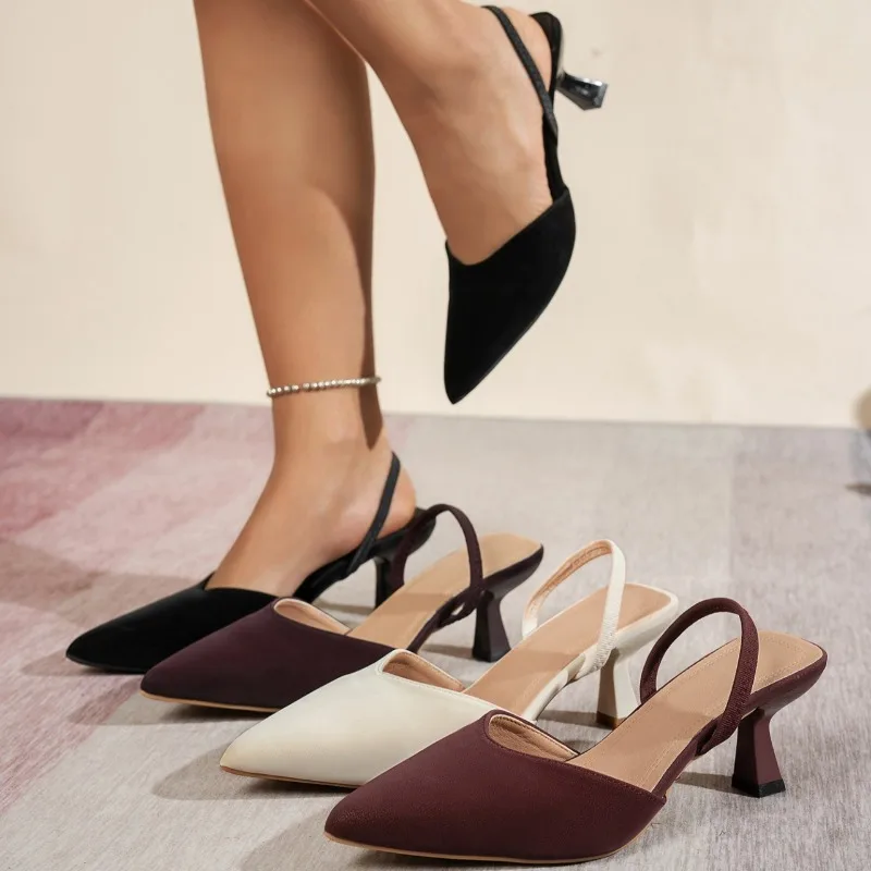 

Модные летние женские босоножки с пряжкой, удобные модельные туфли на квадратном каблуке, легкие сандалии на высоком каблуке, Zapatos De Mujer