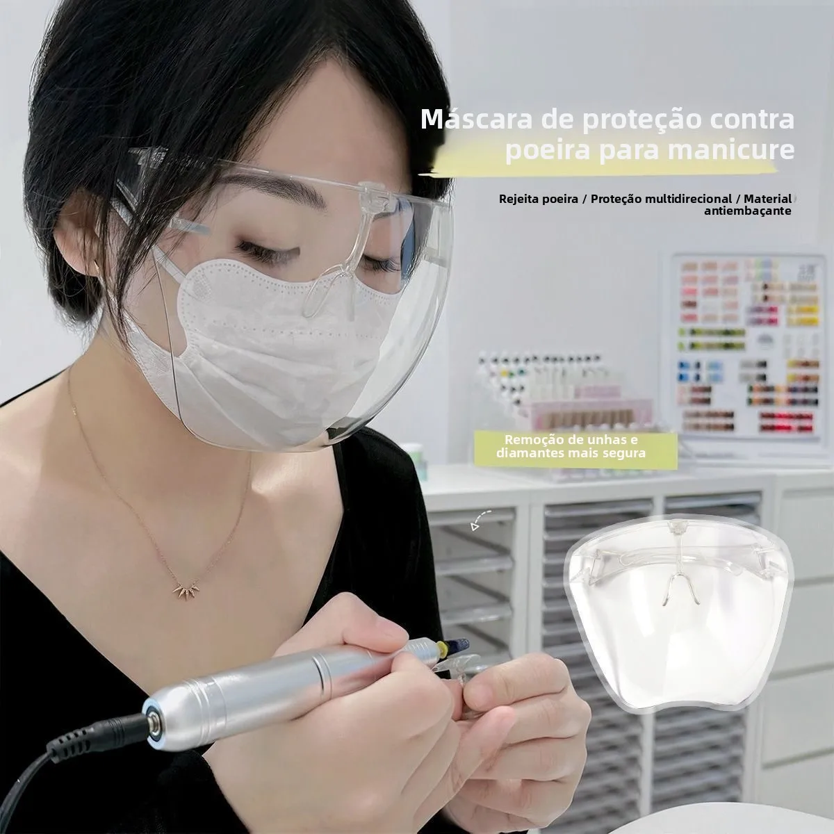 mascara-transparente-de-protecao-facial-cleta-para-nail-art-fena-protecao-multidirecional-uso-domestico-A-prova-de