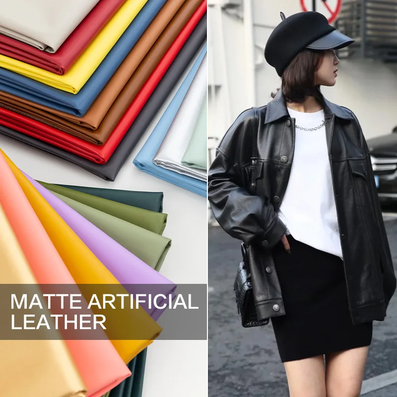 

Матовая искусственная кожа с текстурой личи, мягкая, устойчивая к сминанию, из полиуретана, имитация овчины, для пошива курток и одежды