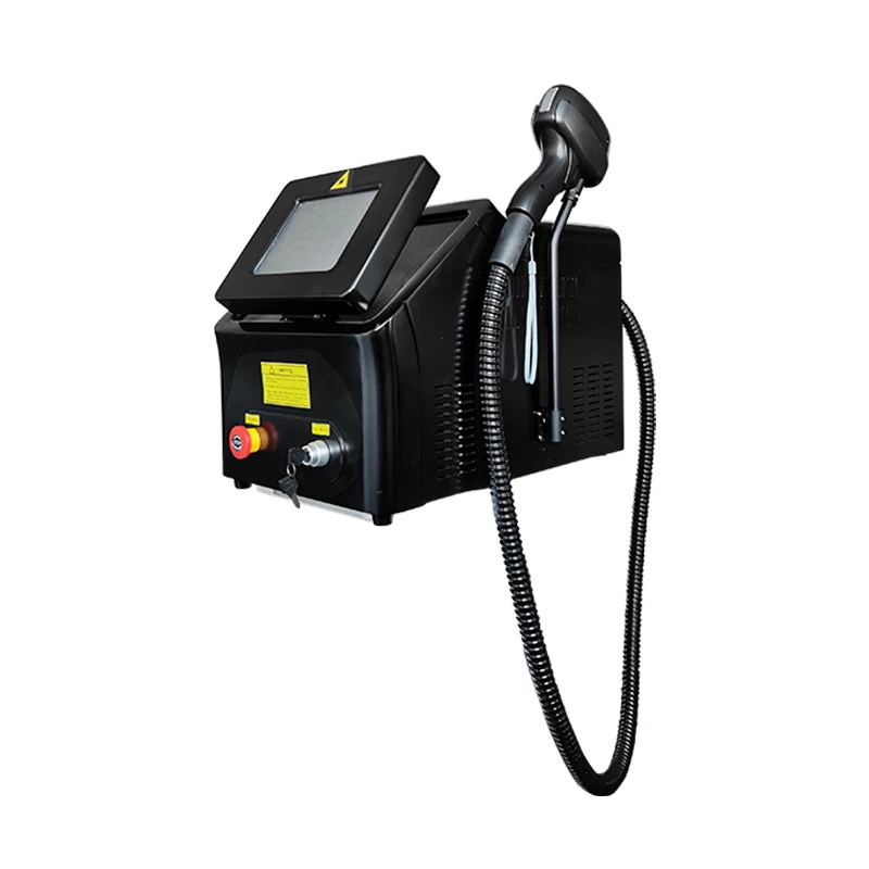 2025 Portable 755 808 1064nm Diode Laser Hair Removal Machine 3 Wavelengths Laser Crush Follicle Permanent Laser Hair Removal