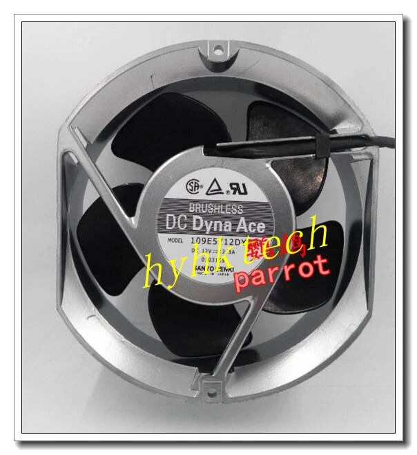 Ventola di raffreddamento in metallo per armadietto con volume d'aria grande muslimb/J3/J4 12V 2.3A, alimentazione 2 linee, 3 linee, 4 linee