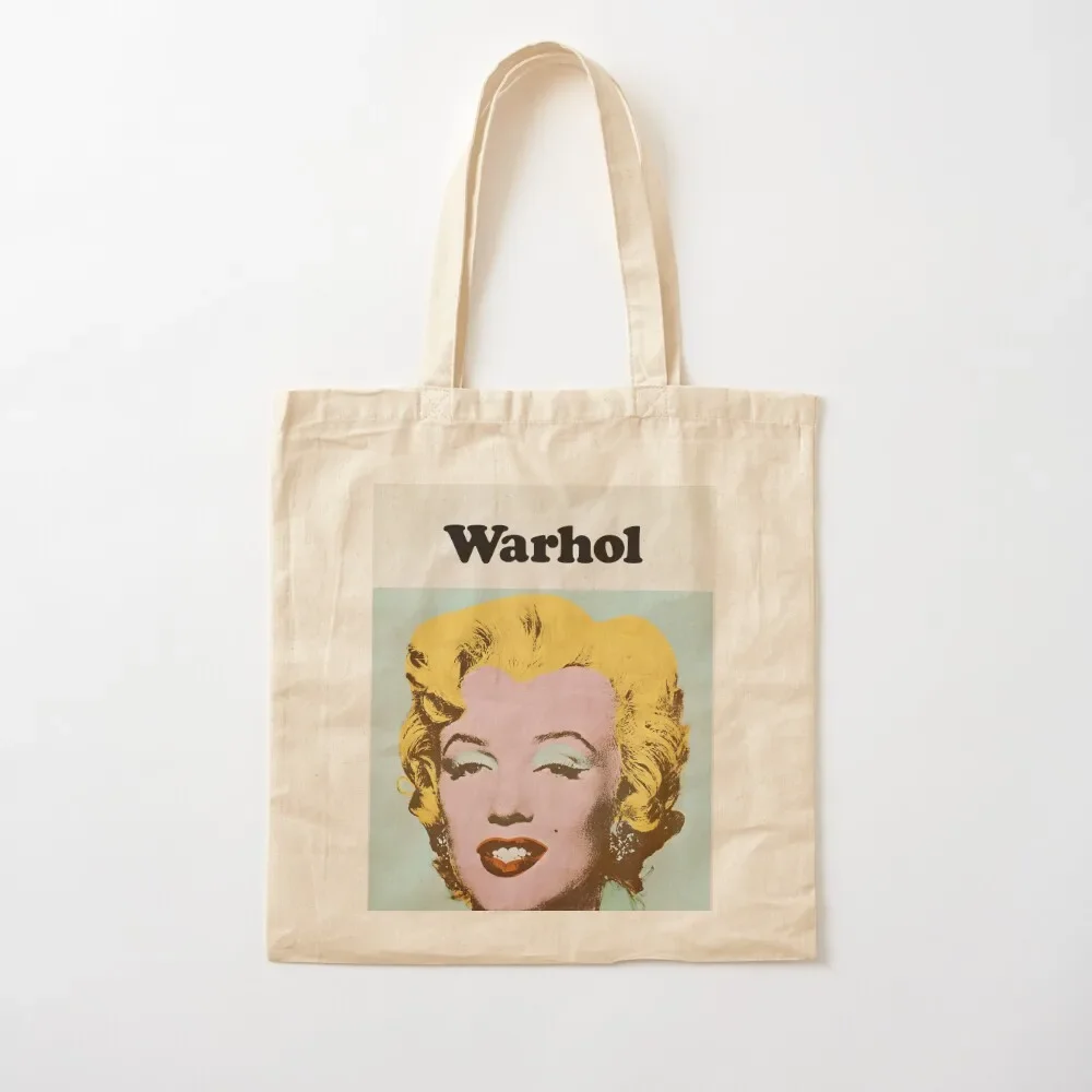 

Andy Warhol Exhibition poster 1971 Tote Bag women bag tote bag men