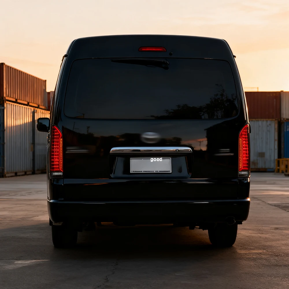 

Для Toyota Hiace 2005-2018 обновление заднего фонаря автомобиля в сборе, анимация запуска, светодиодный динамический указатель поворота, новые аксессуары для инструментов