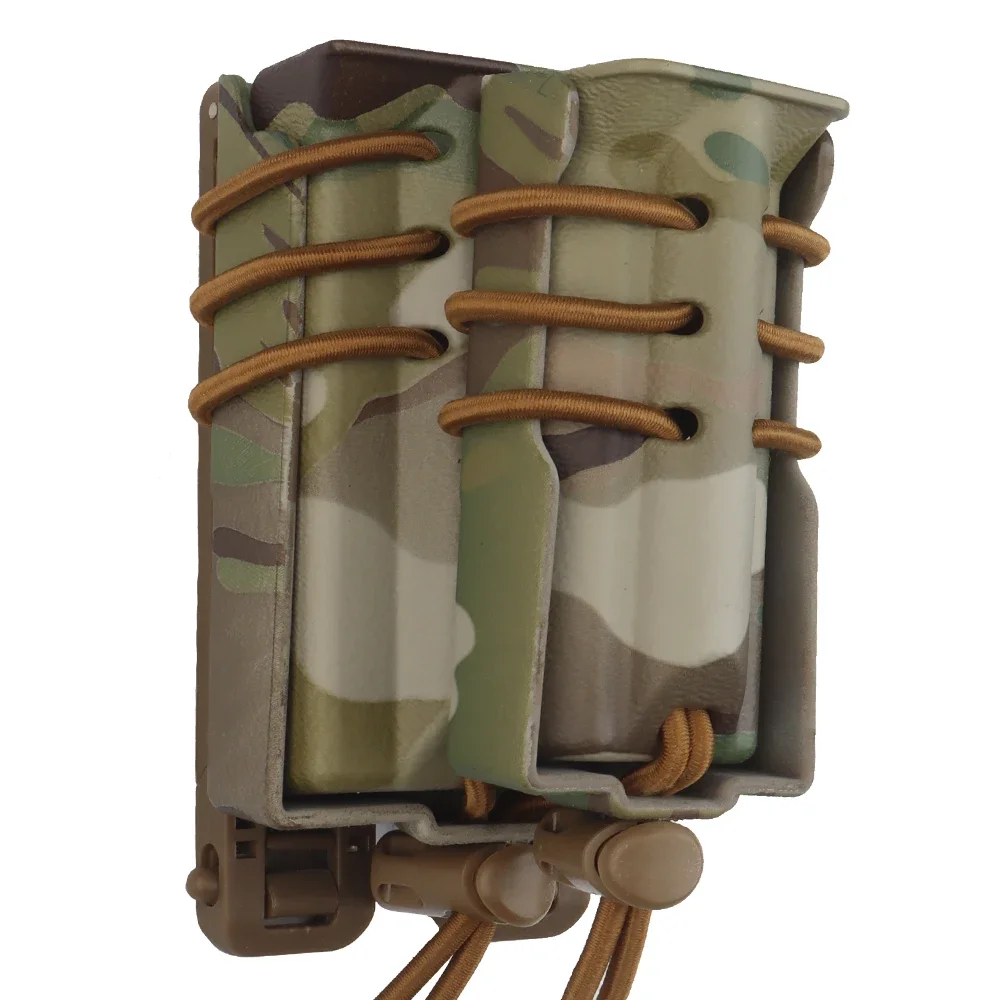 Tactical Urban Assault 9MM M4 Mag Case Molle System Quick Pull Mag Holster for CS Wargame Hunting Paintball Accessories