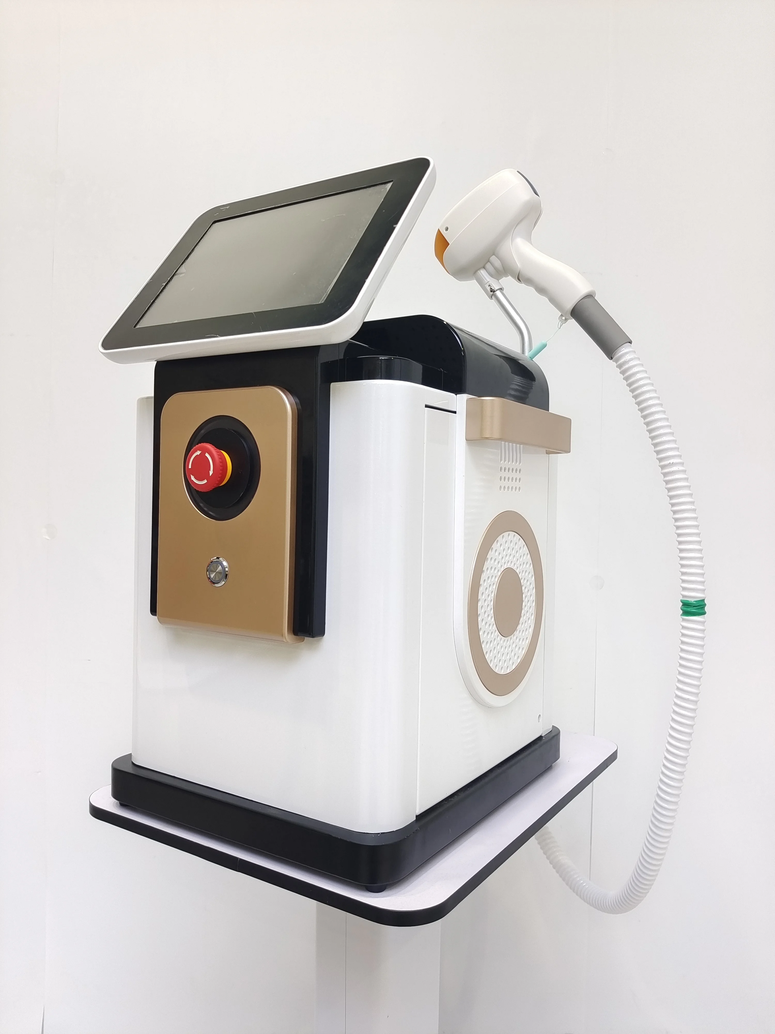 4000 واط التيتانيوم ديود مزيل الشعر بالليزر 4 أطوال موجية 755 808 940 1064nm دائم غير مؤلم المحمولة لصالون المنزل