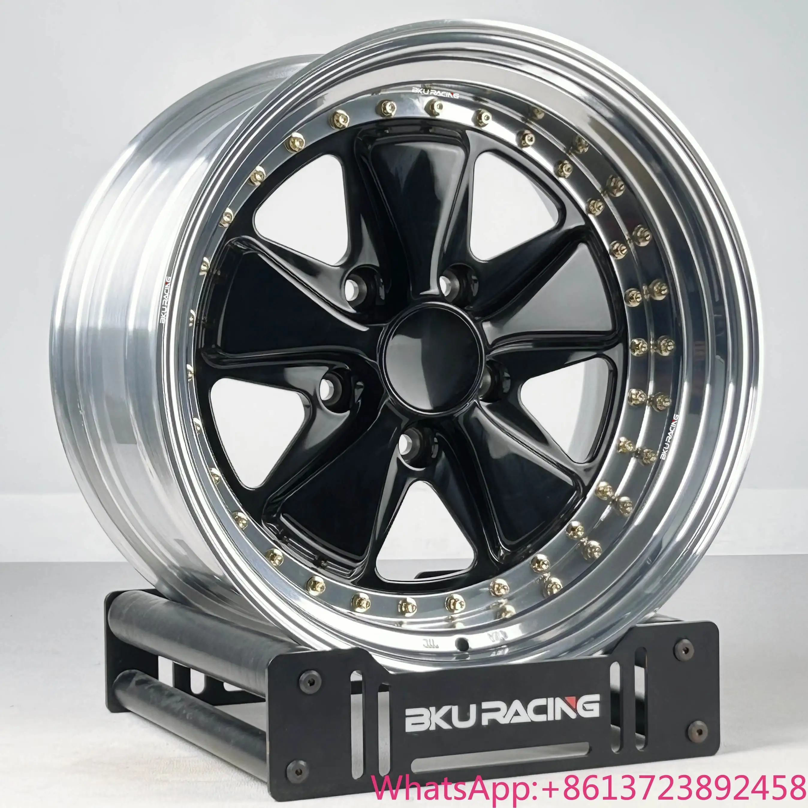 

Forged 2 Piece Wheels for Porsche 964 Turbo 911 993 996 997 991 17 18 19 20 Inch Rims Polished Lips Alloy 5x130 Wheels