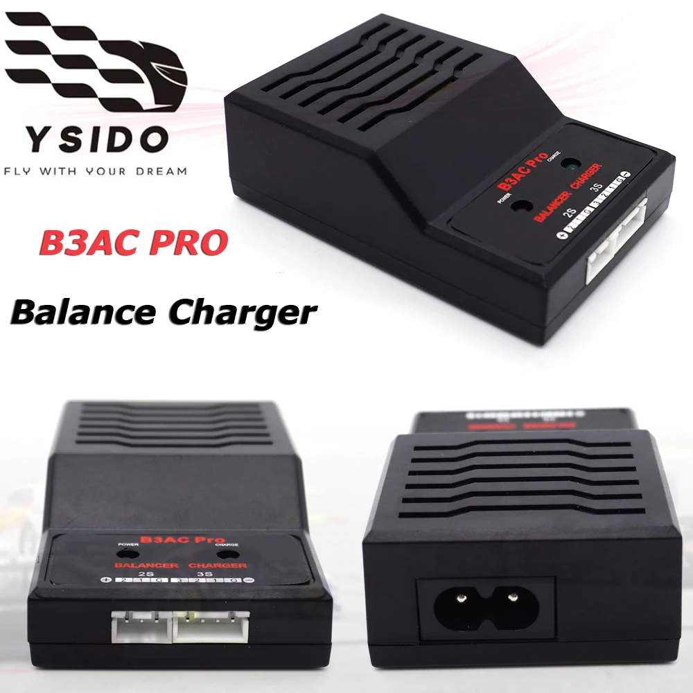 

RC Модель Lipo Балансное зарядное устройство B3AC PRO 2S-3S Компактное зарядное устройство с адаптером Вилка европейского/американского стандарта для радиоуправляемого вертолета Автомобильное лодочное зарядное устройство
