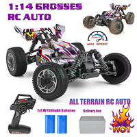 WLtoys 144016 Fast RC Cars 35KM/H OR 75KM/H 1/14 off Road 4WD Drift Toys,2.4G Remote Control Monster Truck for Adults and Kids