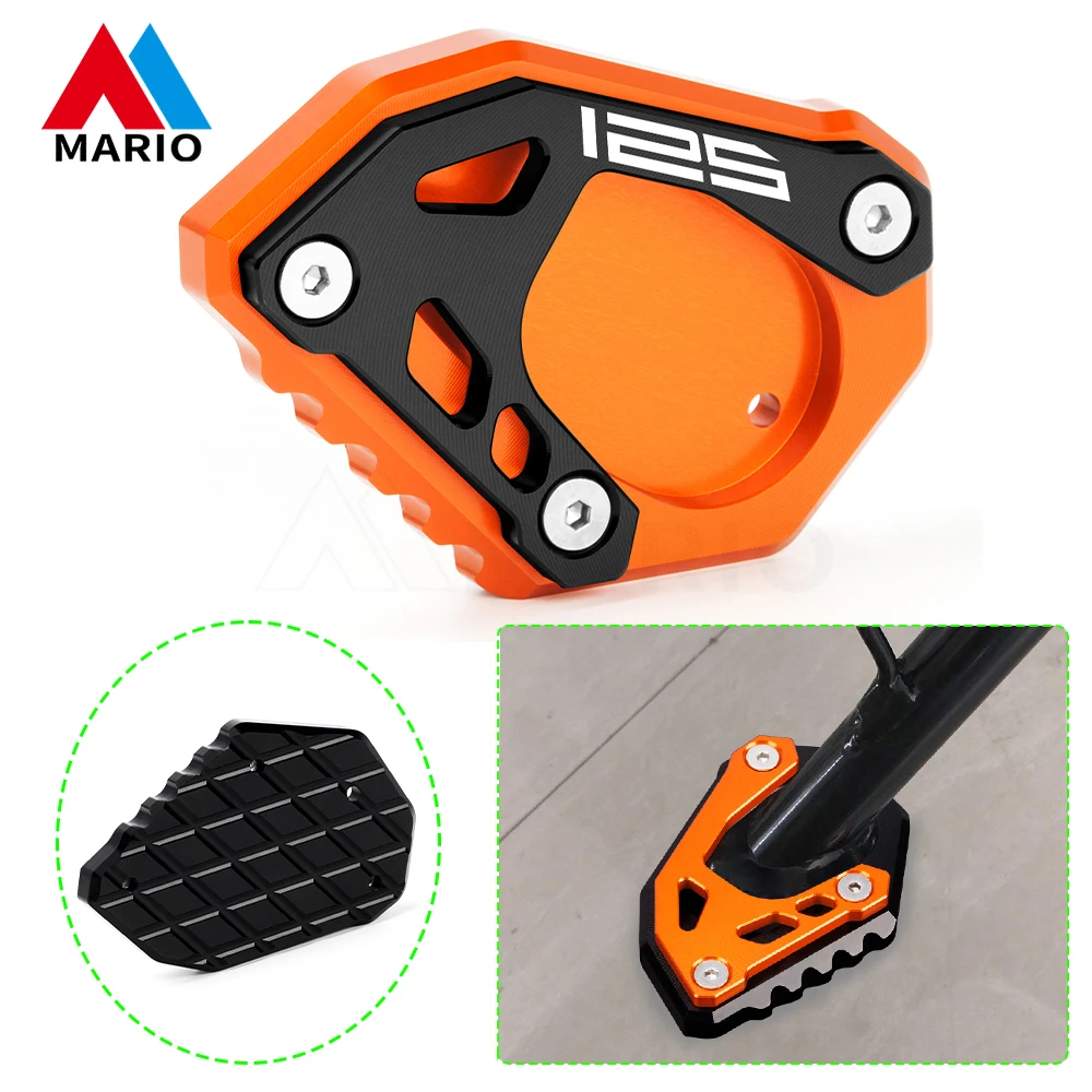 extensor-de-apoio-lateral-em-aluminio-cnc-para-motocicleta-duke-125-2024-2025