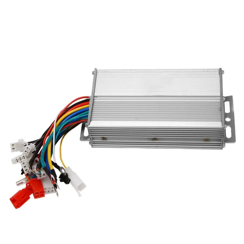ABZL 4X 48V 500W Brushless Controller, Aluminium Alloy E-Bike Brushless Motor Controller For Electric Bicycle Scooter