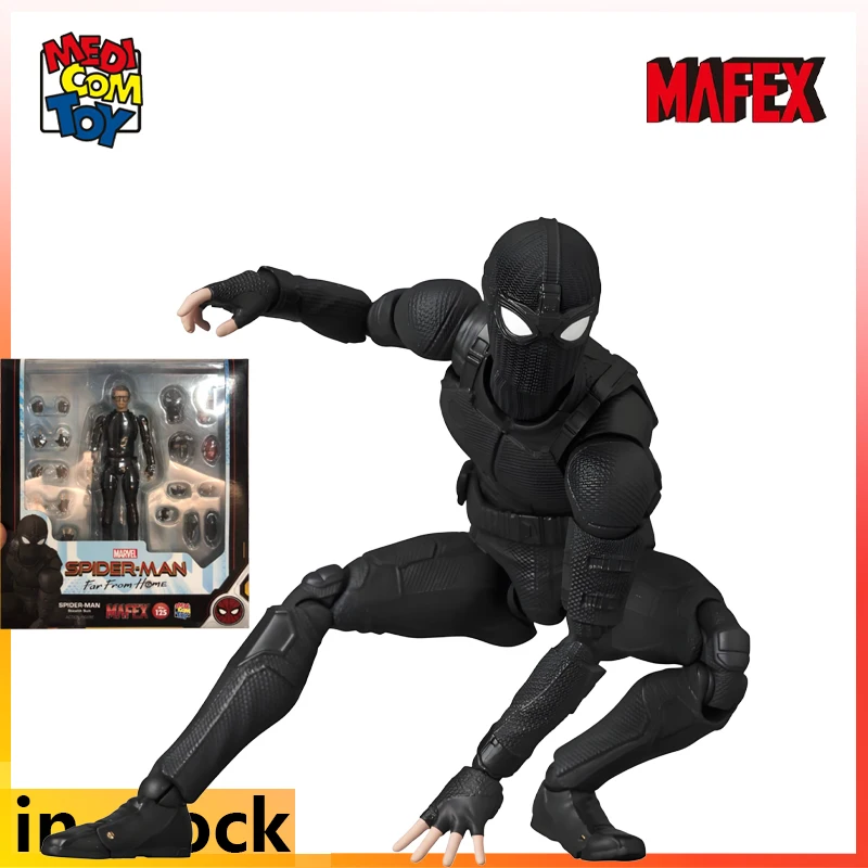 メディコムトイ MAFEX 完成品可動シリーズ スパイダーマン: パラレルユニバース アニメアクションフィギュアモデルおもちゃ友人へのギフト