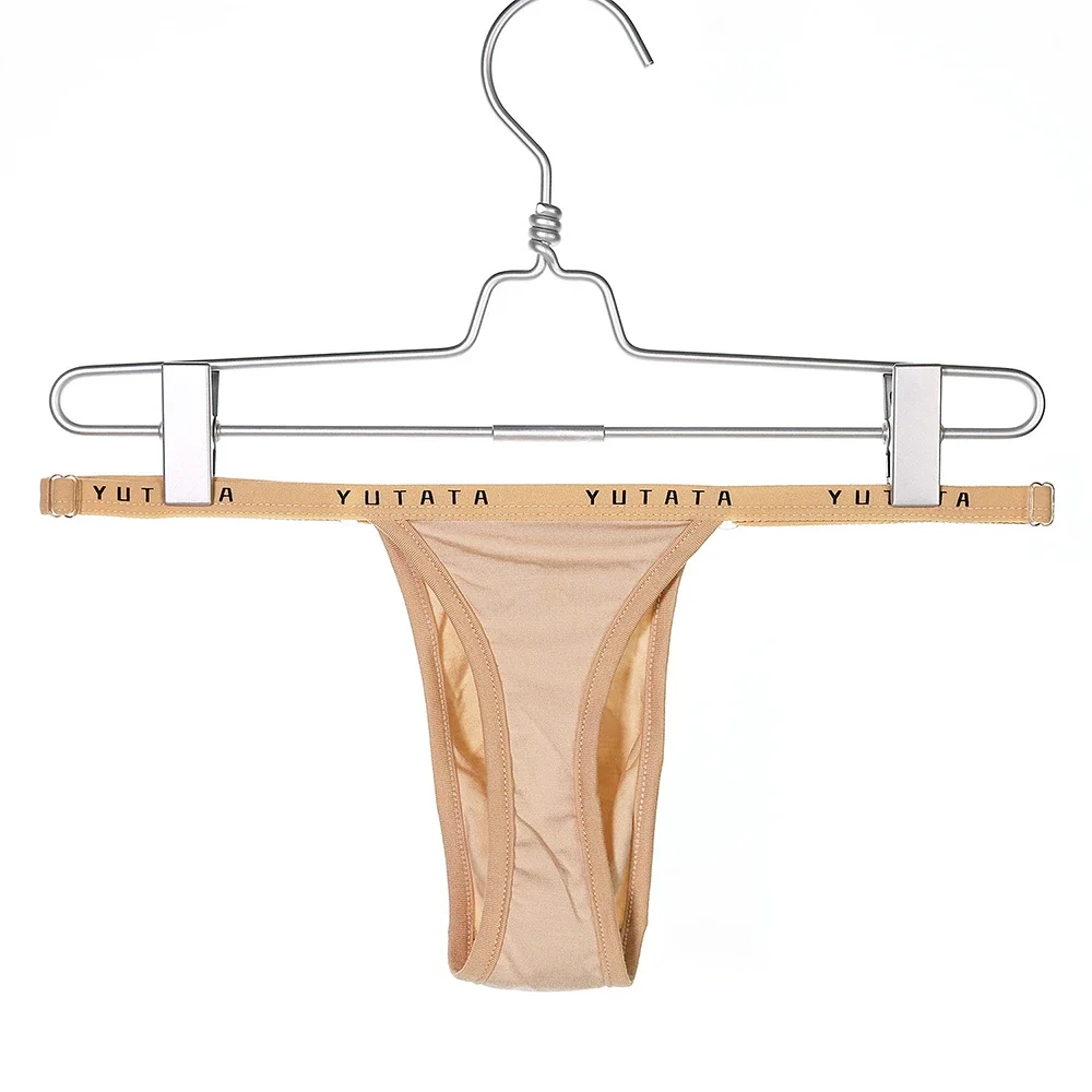 G-String Solid Brief Men Briefs Men's Sexy Adjustable Breathable Low Waist G String Bikini Thong Briefs Panties