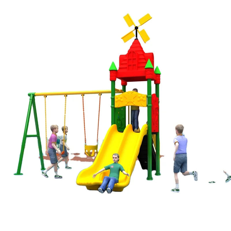 Kids Plastic Slide Outdoor Kids Games Children Outdoor Playground Equipment Kindergarten Children Play Toy