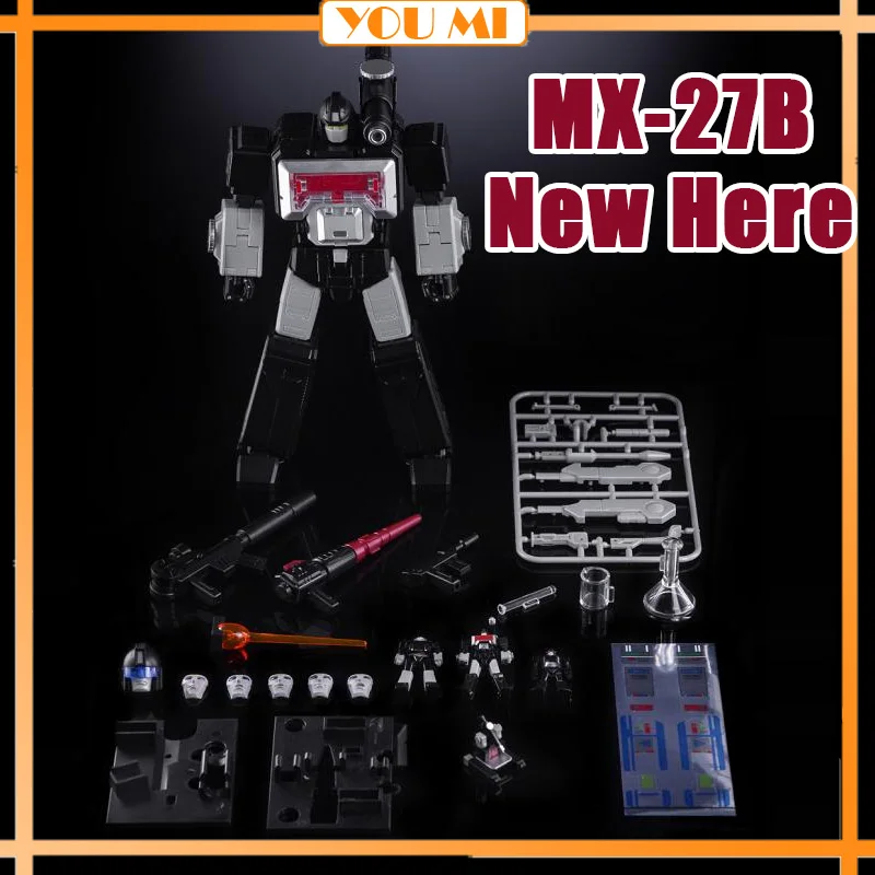 Original New X Society Transformation Toys MX-27B MSI Black Limited Perceptor Robot Action Figure Toy Collection Gift Custom