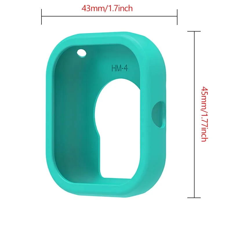 Compatible for Redmi Watch 4 Protective Case, Smartwatch Silicone Protective Case Cover Shell Soft And Durable Watch Additions