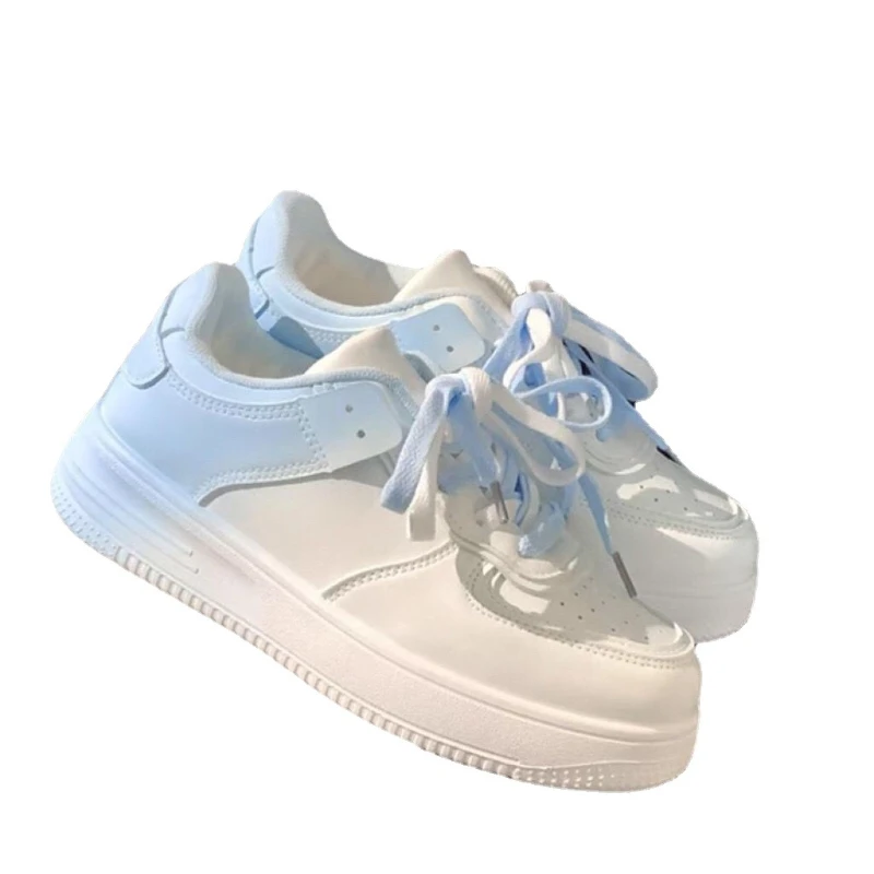 2024The NewSpring and Autumn Sneakers Gradient Color White Shoes Breathable Women Casual Shoes Casual Sneakers Zapatos De Mujer