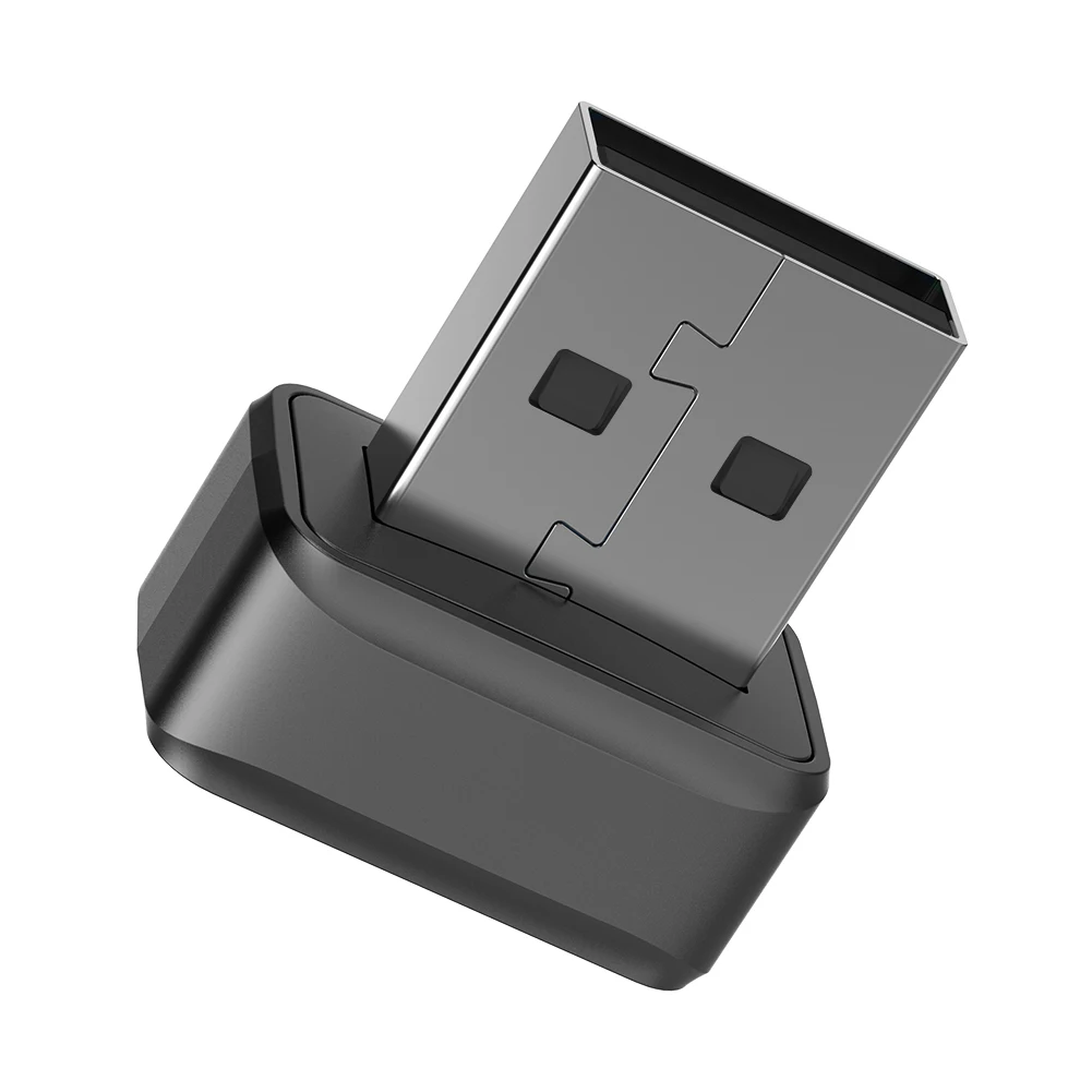 

USB Fingerprint Key Reader FIDO U2F Portable Security Key Windows Hello Anti-Spoofing Speedy Matching Security Key 360° Touch