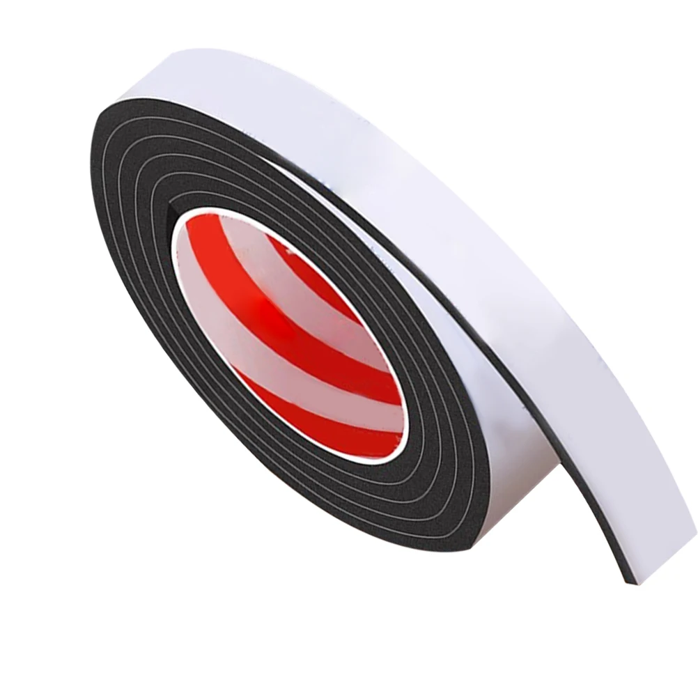 

1 Roll Anti Vibration Collision Strip Self Adhesive Soundproofing Weather Stripping Door Seal Strip Foam Insulation Tape
