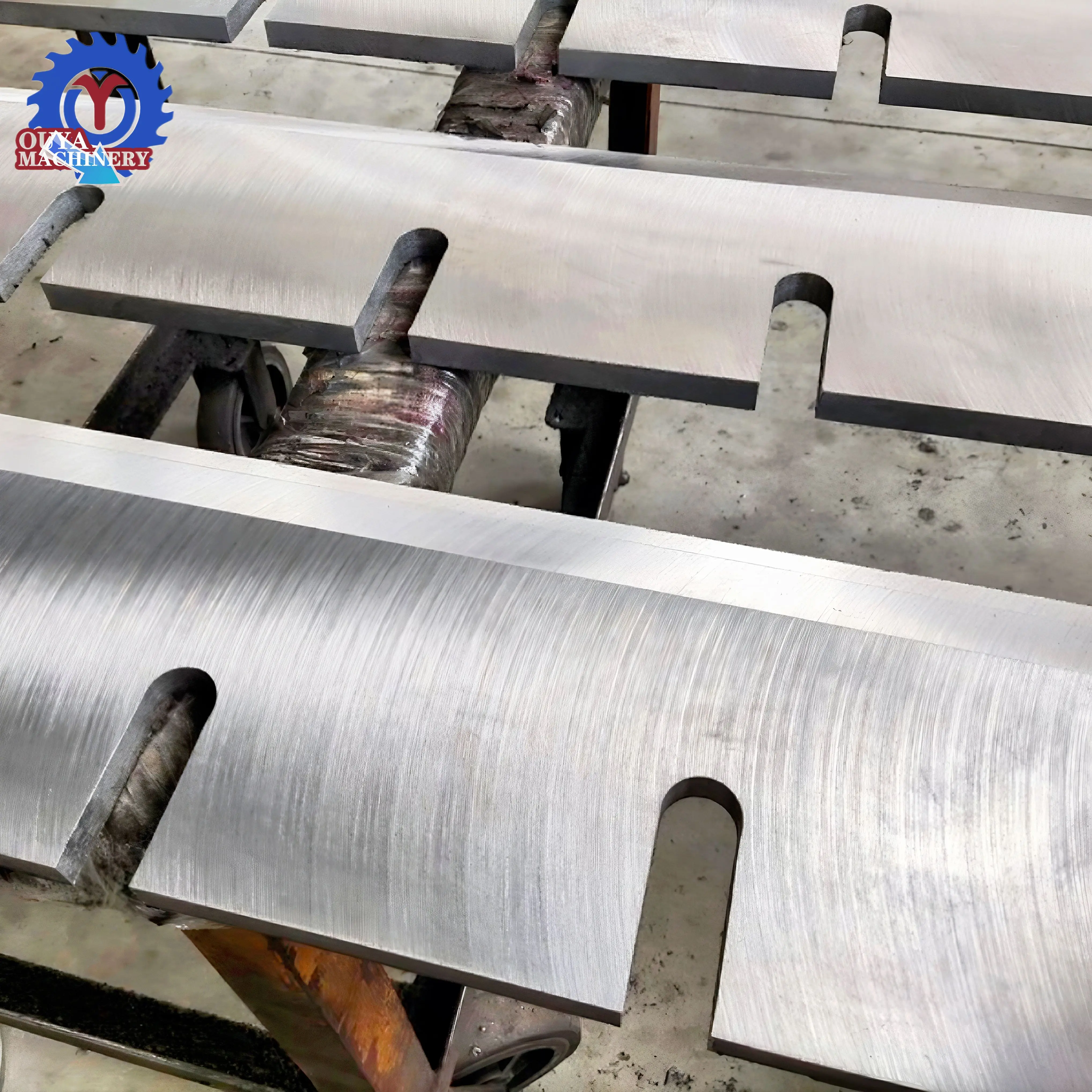 High Quality 9Crsi /Skd11 Crusher Blade for Plastic Recycling