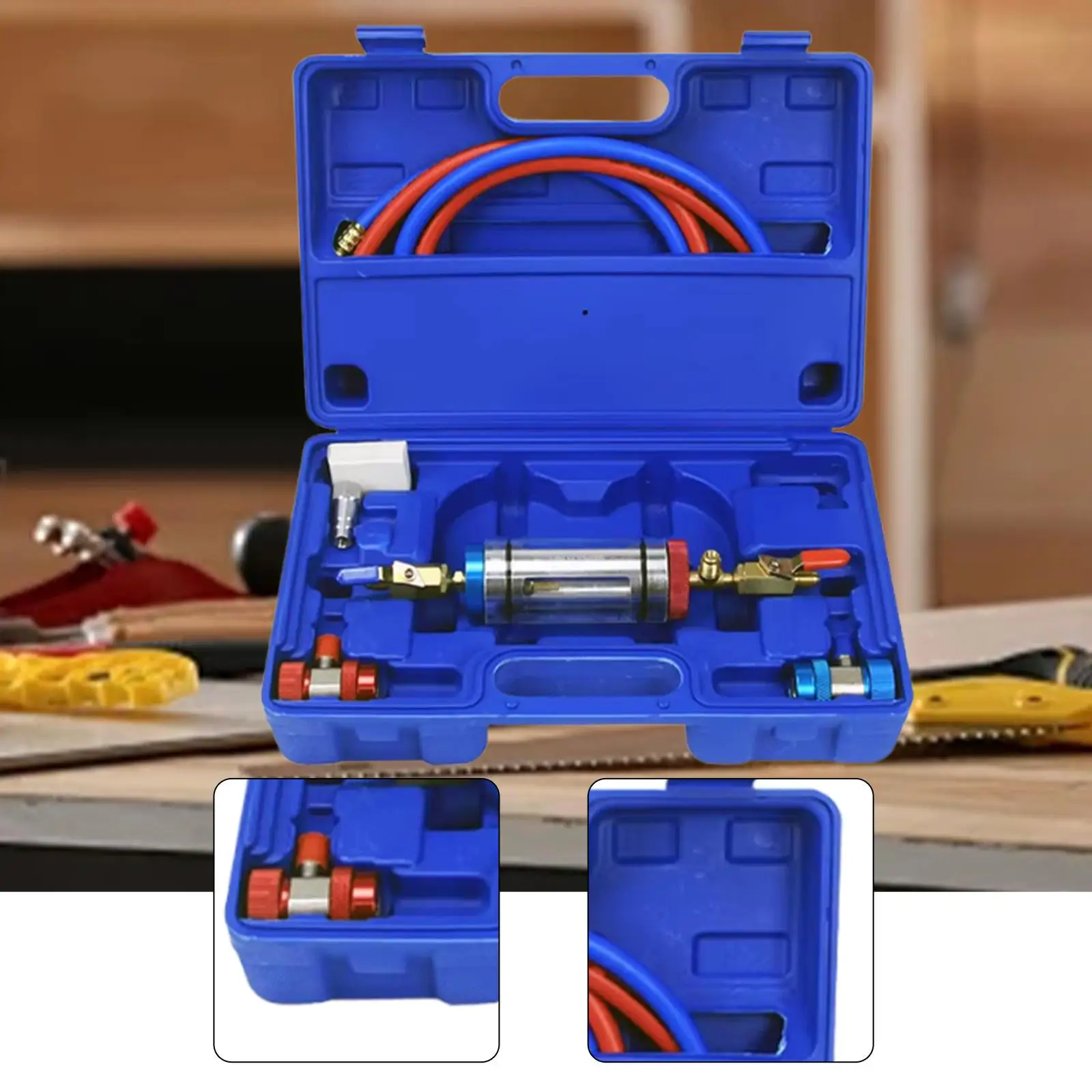 Automotive Air Conditioning Oil Analyzer Aircon Oil Checker Copper Vehicle