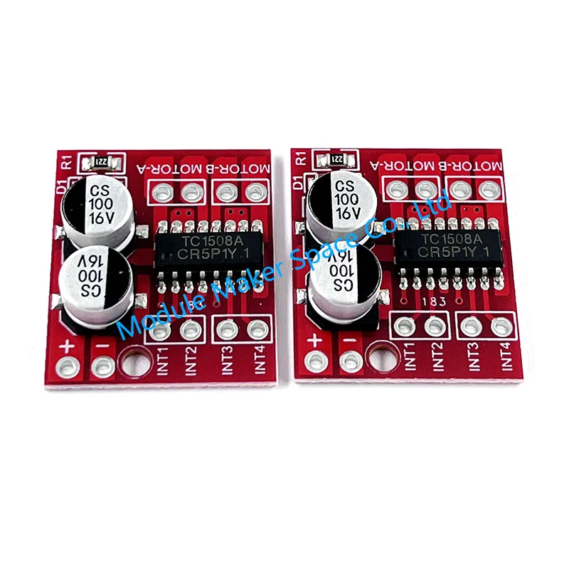 1/5/10 pz MX1508 Modulo Driver Motore DC DC 2 V-10 V 1.5A 2 Vie PWM Velocità Doppio Ponte H Driver Motore Passo-passo L298N