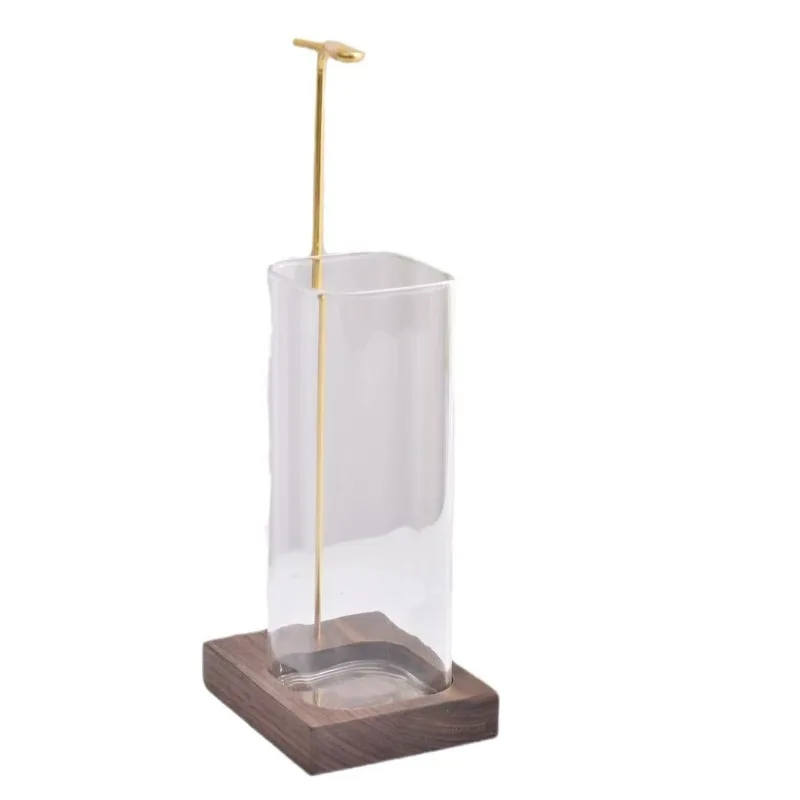 

Brass e burner incense rack, wooden rack, backflow burner wooden incense plug base