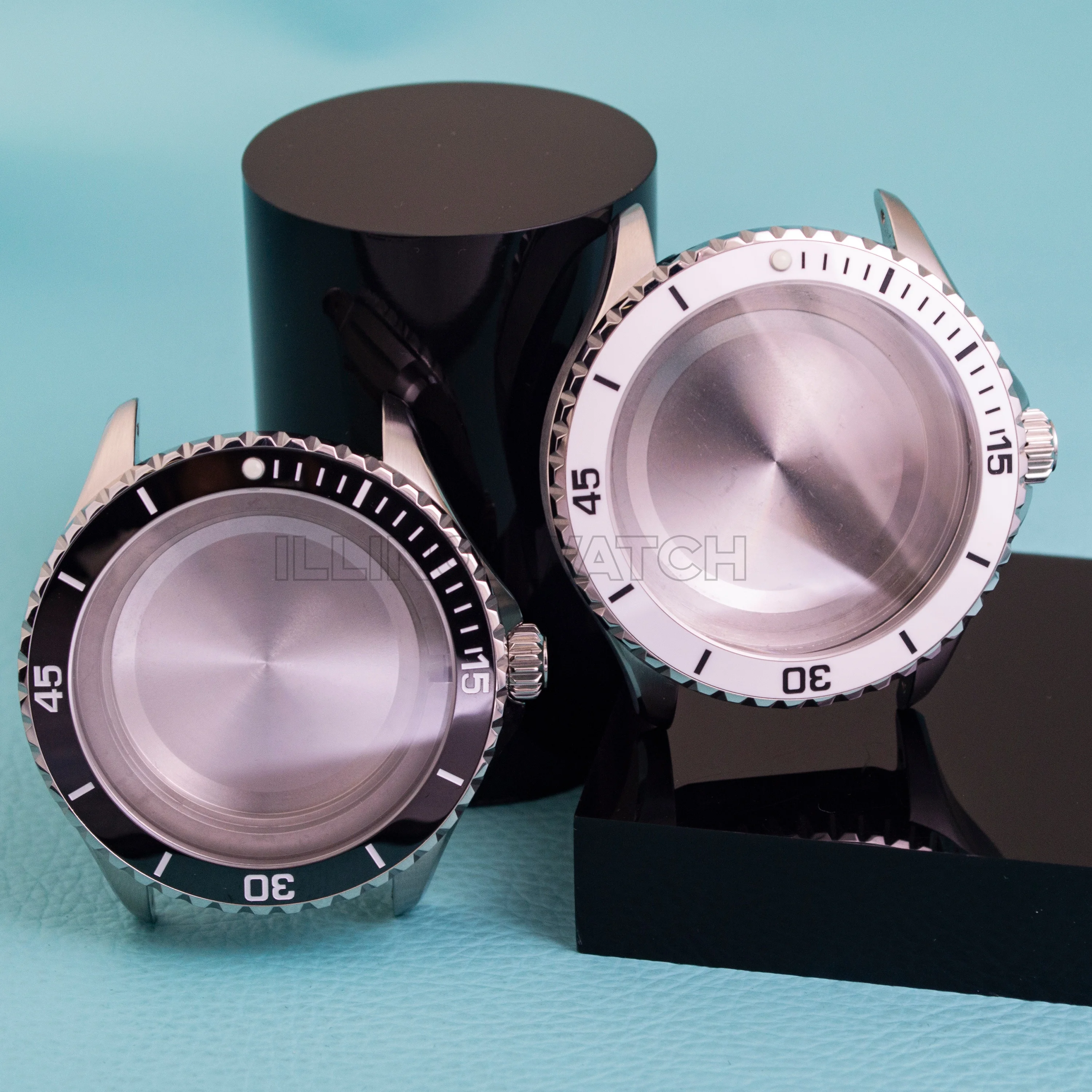 

High quality NH35 Case for SUPEROCEAN Stainless Steel Sapphire Crystal Case fit NH35 NH36 Movement 200m Dive Watchcase