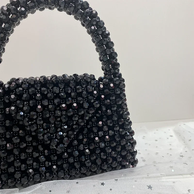 Imagem -02 - Bolsa Frisado Preto Portátil Personalizado para Mulheres Bolsa Interno Bolsas de Grife Bolsas de Luxo Alça Superior Moda Senhora Presente Senhora