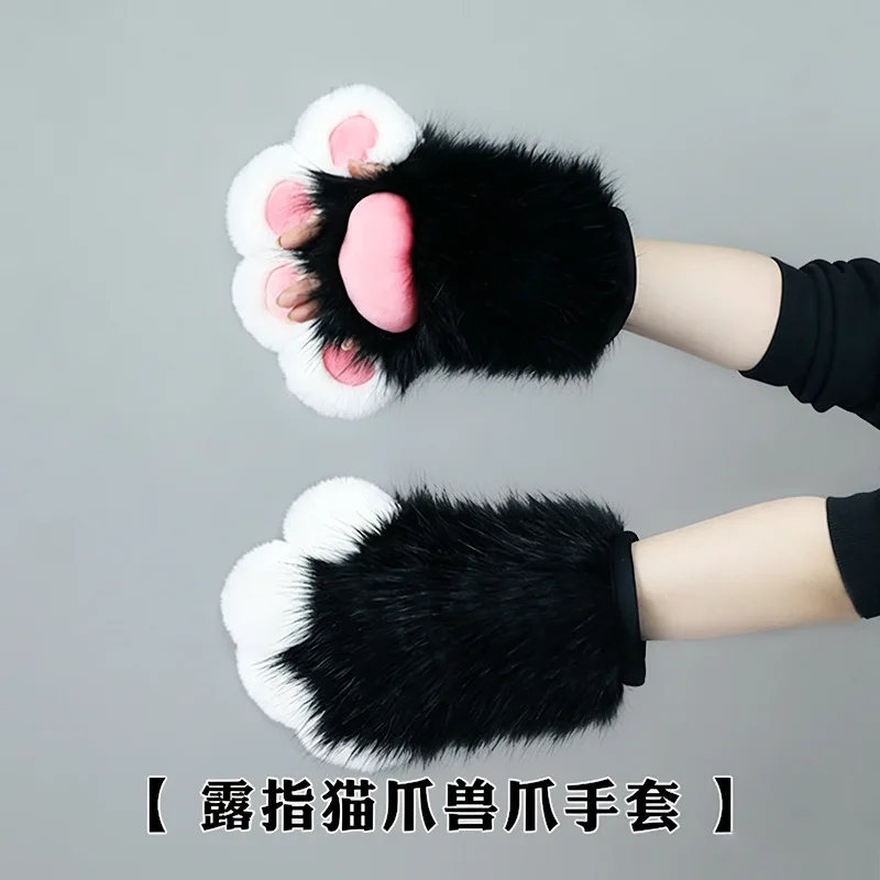 plush-claws-meat-pad-gloves-cosplay-props-cute-cat-claws-cartoon-comic-show-simulation-animal-claws-bare-finger-gloves