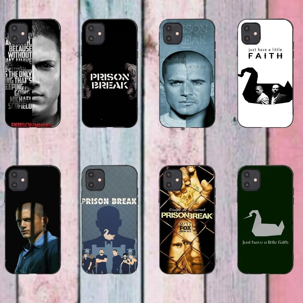 Prison Break Phone Case For Iphone 15 11 13 14 Pro Max 7 8 Plus X Xr Xs Max Se2020 12mini Cover Case