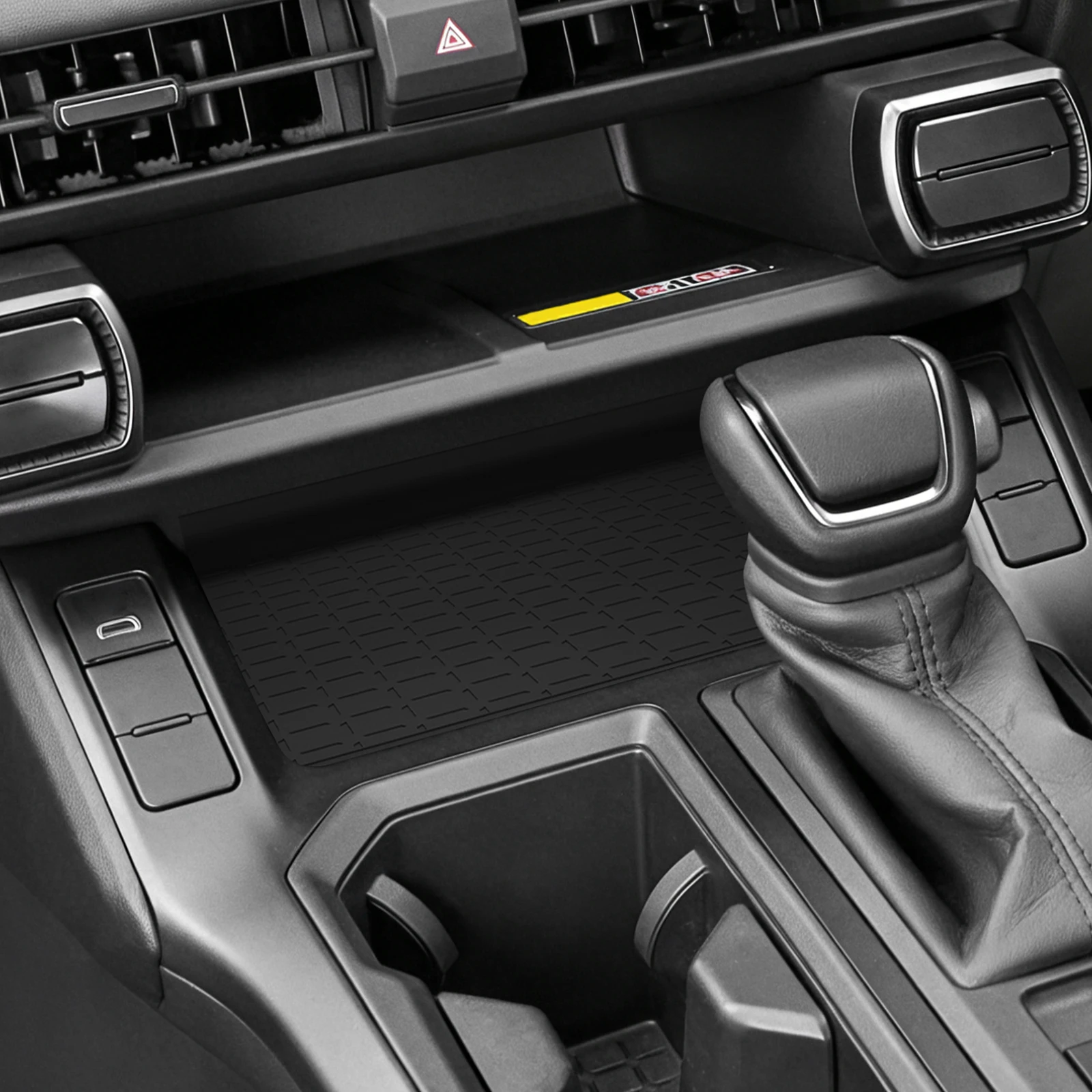 RHD for Toyota RAV4 2026 (Right Rudder only) Car Center Console Storage Mat Car Central Pad Organizer Interior Accessories