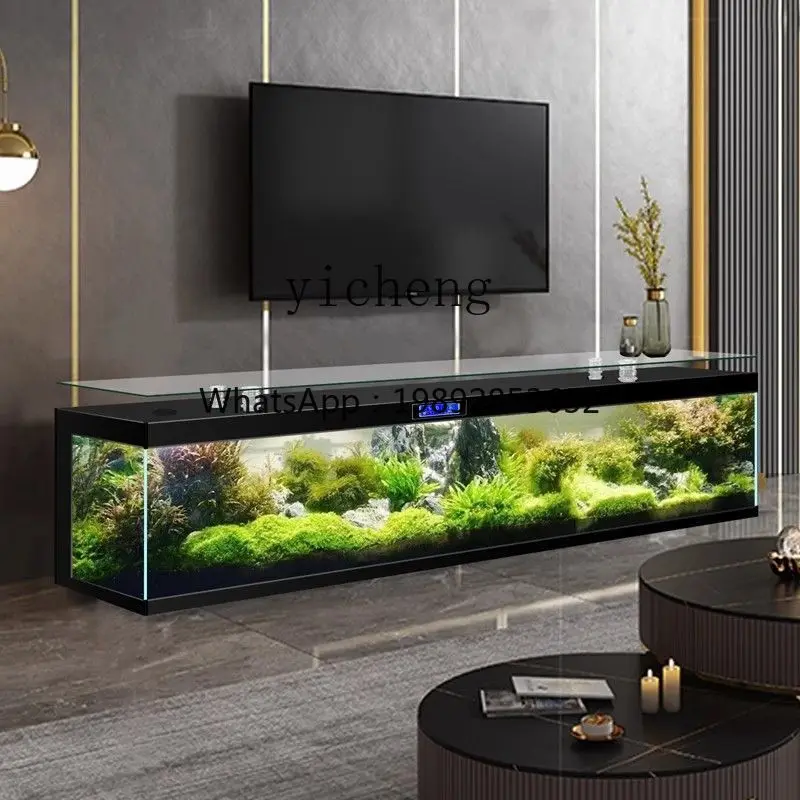 1TWR ultra-platinum fish tank square aquarium custom living room household water-free