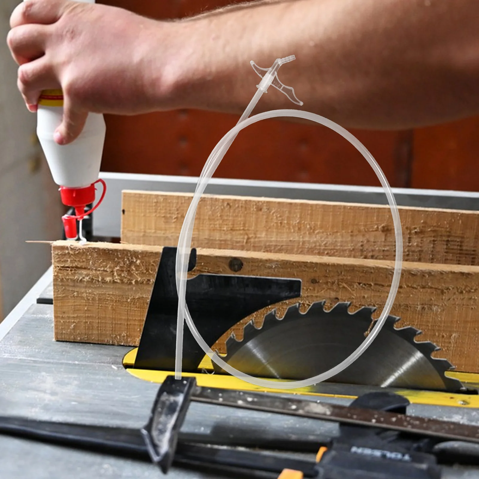 

10Sets Spray Foam Nozzle Extension Tube Replacement Hose Plastic Caulking Sealant Tool Grout Applicator for Precise Filling