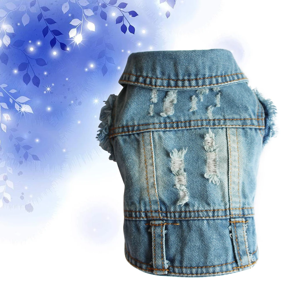 

Pet Denim Vest Clothing Dog Accessories Vests Dachshund Clothes