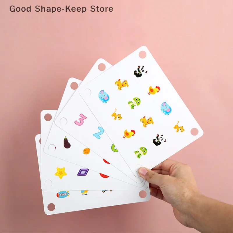 Giocattolo educativo per scacchi di memoria per bambini - Gioco di apprendimento Montessori per la concentrazione e lo sviluppo logico