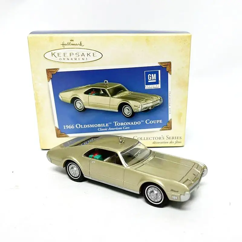 

OLDSMOBILE TORONADO COUPE 1966, легкосплавный автомобиль, литье под давлением и игрушечный транспорт, модель автомобиля, миниатюрная масштабная модель автомобиля для детей