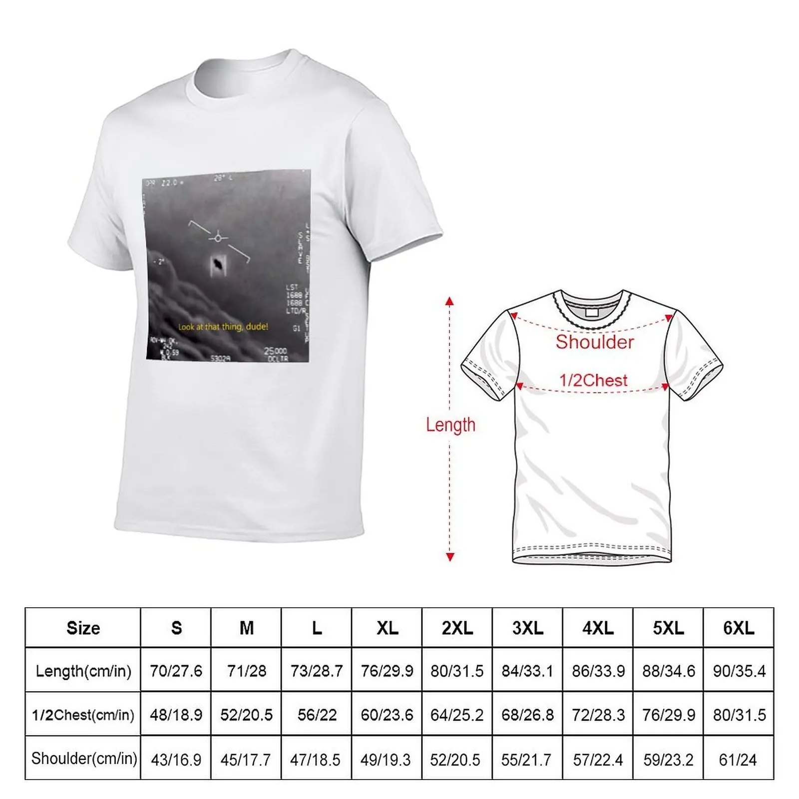 Tic-Tac UFO T-Shirt cotton t shirt pack anime t shirts oversize T-Shirt