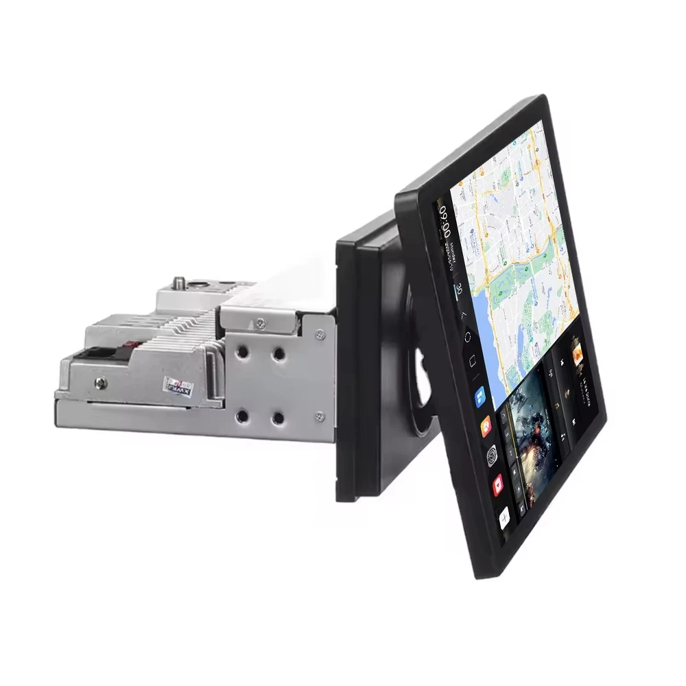 

STLF10Inch4+64G 1din Car DVD Player Rotatable AndroidCar HIFI Audiso GPS SystemCarRadio Player Audiso Navigation Reverse Cameras