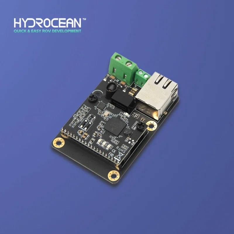 ToPssROV Ethernet Interface Signal Transmission Of Underwater Vehicle Hydrocean 500Mbps Power Carrier Communication Module Home