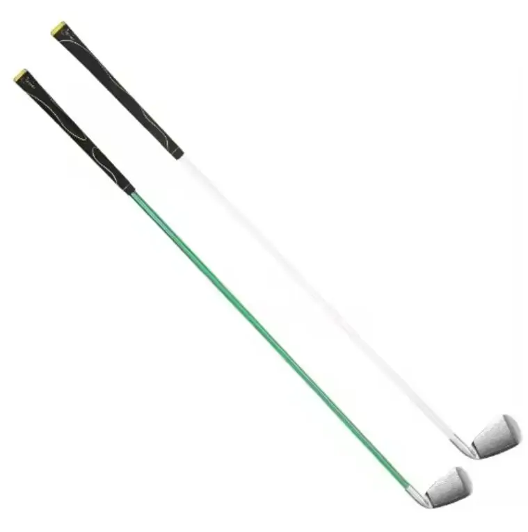 Custom Golf Bendable Soft Stainless Steel Shaft Practice Irons 7 Iron Swing Trainer Aid Unisex