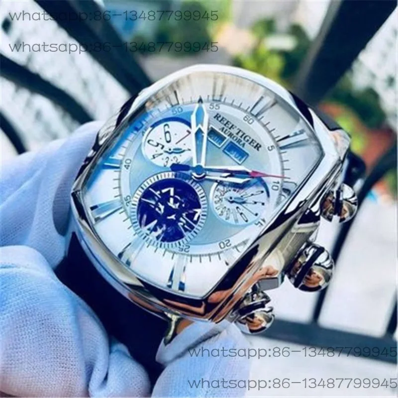 Simple Trend Waterproof Square Watch Automatic Pure Mechanical Watch Men's Watch Big Fashion